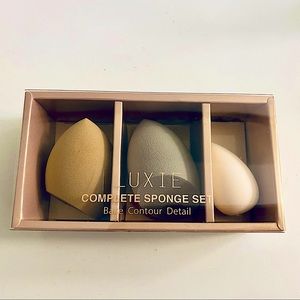 Luxie Complete Sponge Set - Bake Contour Detail NWT